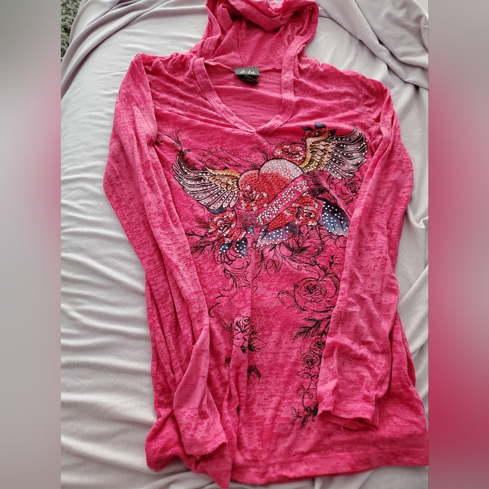 Sparkle detailed tee-shirt